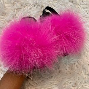 Toddler Fur Slides